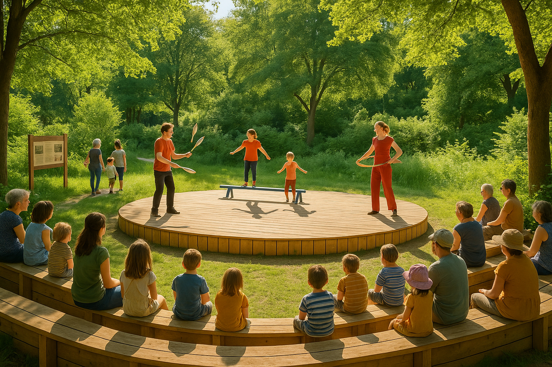 Image d'illustration pour : Un théâtre de verdure à Kerzec Image d'illustration pour : Un théâtre de verdure à Kerzec