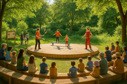 Image d'illustration pour : Un théâtre de verdure à Kerzec